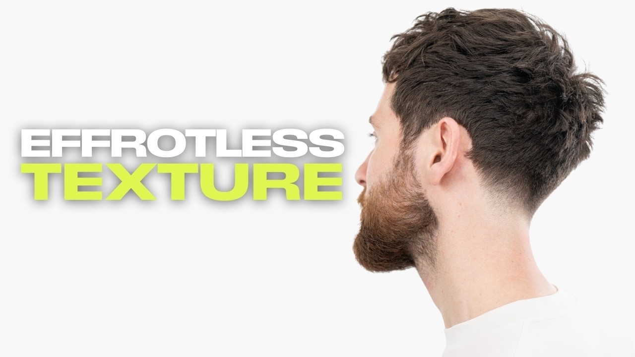 Effortless Textured Taper Tutorial | Modern Men’s Haircut That Grows Out Clean
