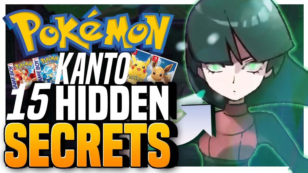 15 Hidden SECRETS From Kanto!