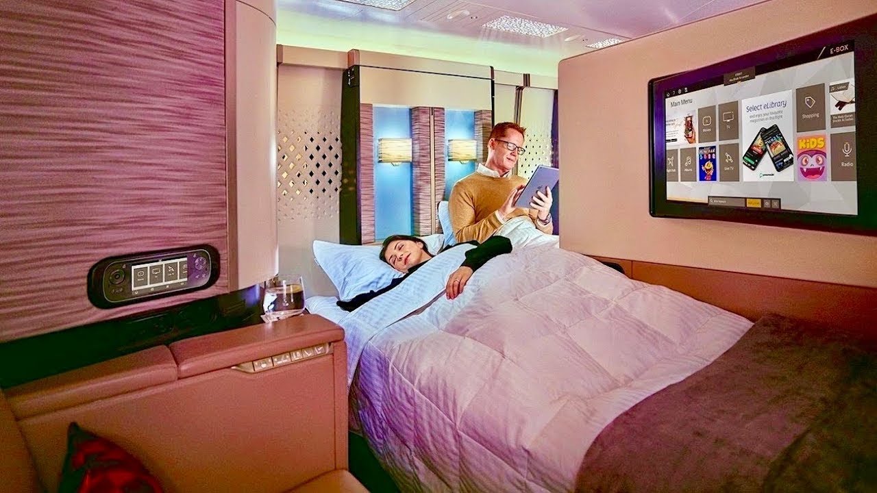 Etihad Airways A380 первого класса из Абу-Даби в Лондон (потрясающий рейс)
