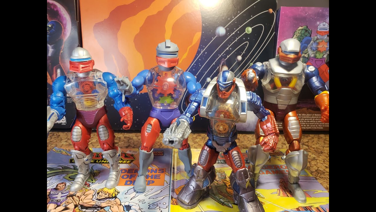 Comparación Roboto Masterverse, Classics, Filmation & 200x
