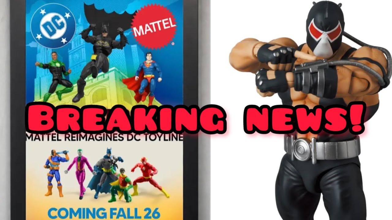 New DC Announcements AND They’re NOT from McFarlane!