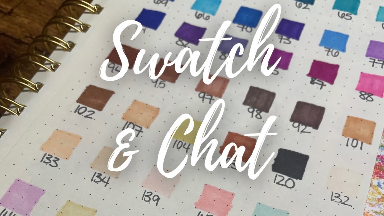 swatch and chat #1 | taotree markers!