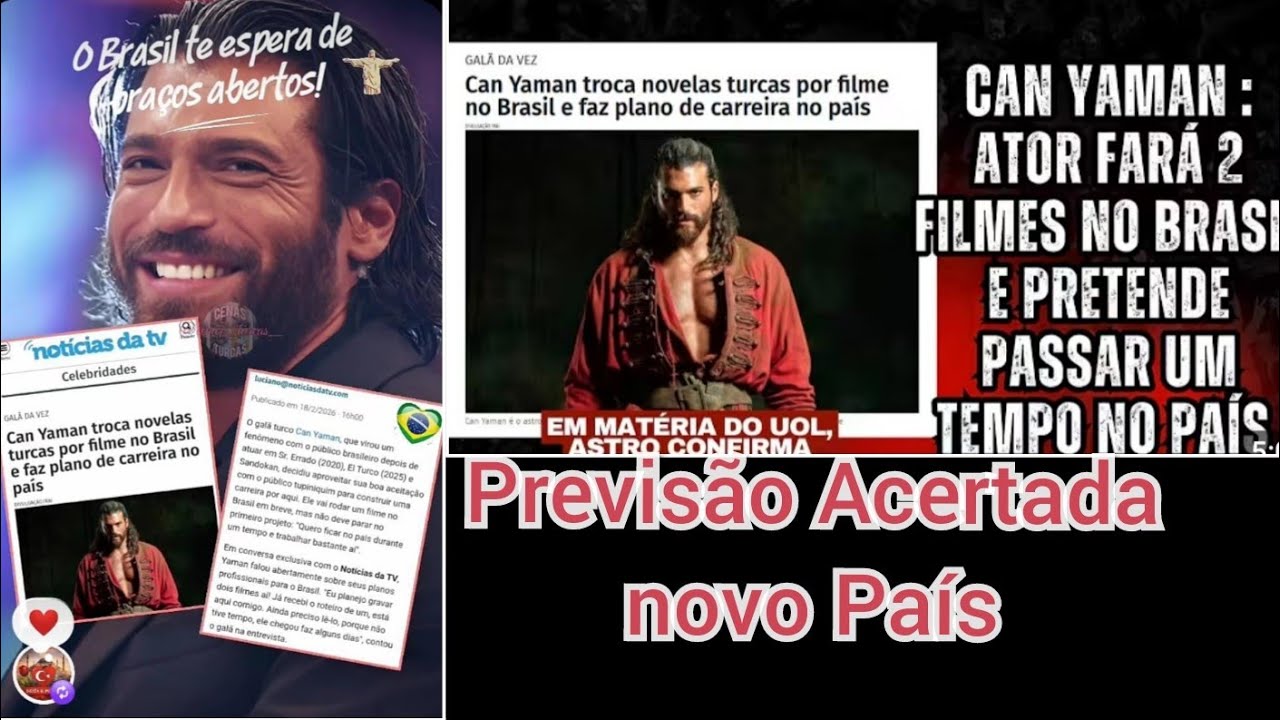 CAN país BRASIL e novo amor BRASIL