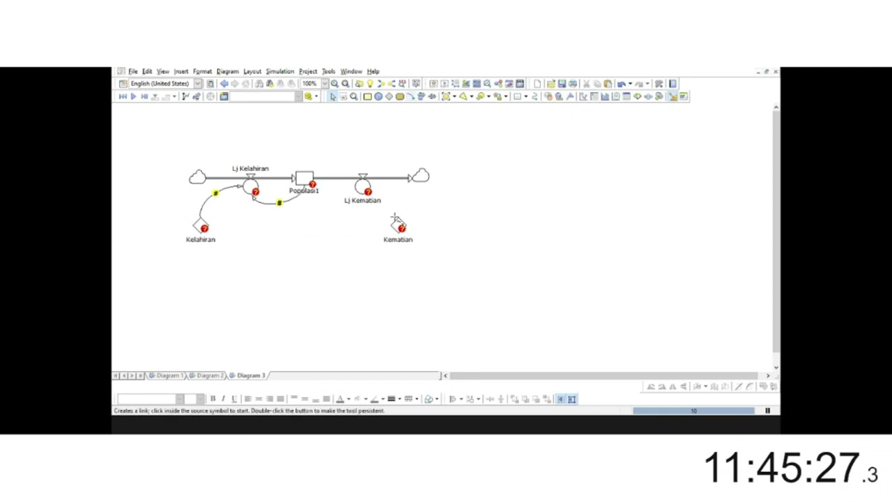 MEMBUAT CAUSAL LOOP DIAGRAM & STOCK FLOW DIAGRAM POWERSIM  SISTEM DINAMIK  6