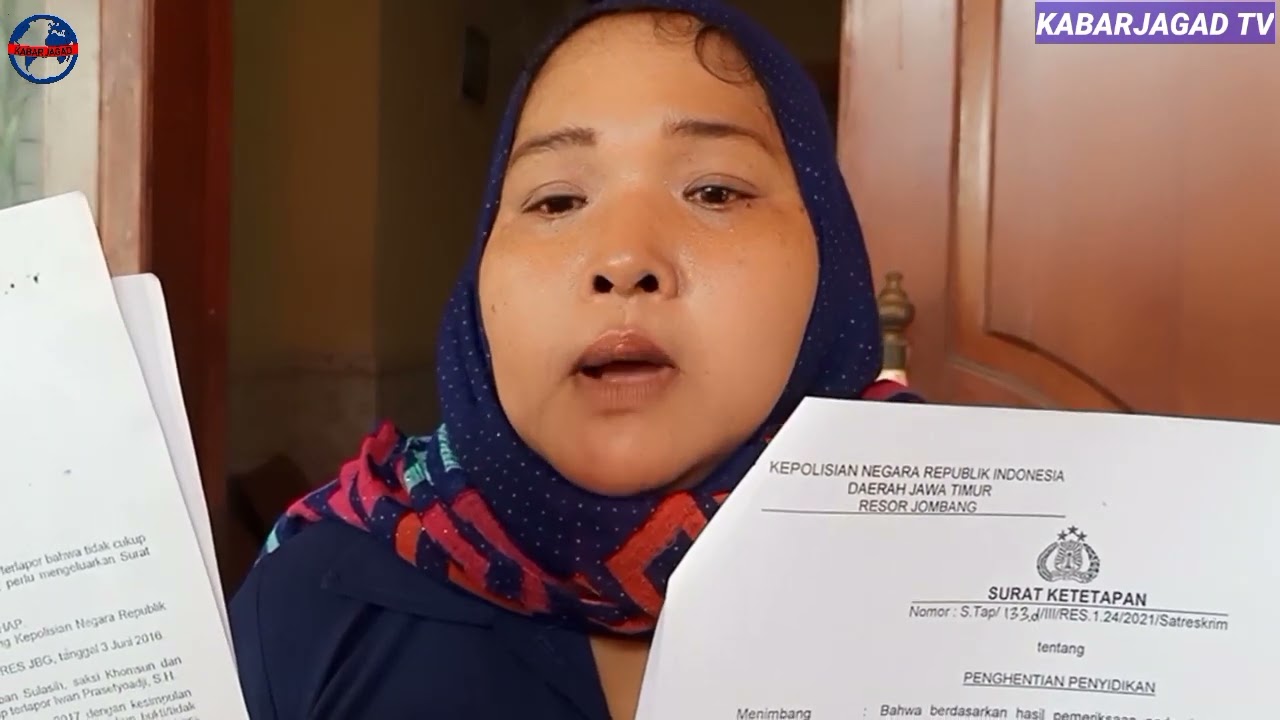 OKNUM PENYIDIK SATRESKRIM POLRES JOMBANG DINILAI TIDAK PROFESIONAL TANGANI LAPORAN MASYARAKAT