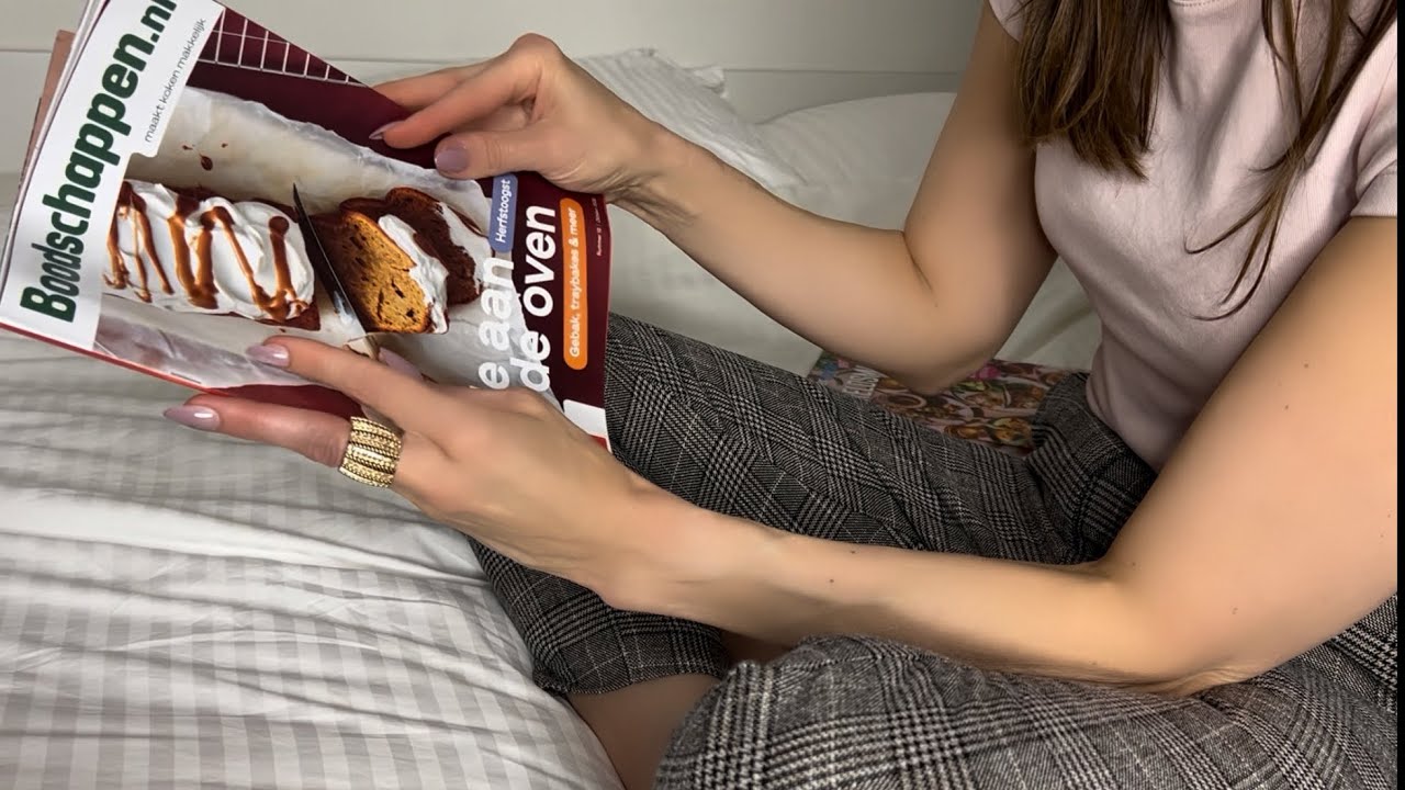 ASMR Page turning monthly and weekly ads magazine