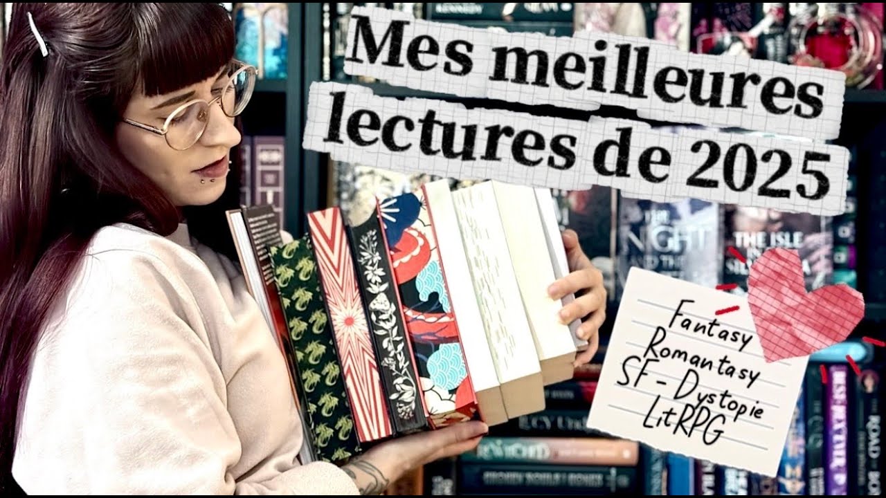 Top 10 de mes meilleures lectures de 2025