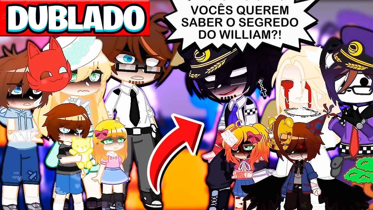[ DUBLADO ] O FINAL DA FAMÍLIA AFTON DO PASSADO COM FAMÍLIA AFTON DO FUTURO | MINI FILME GACHA CLUB