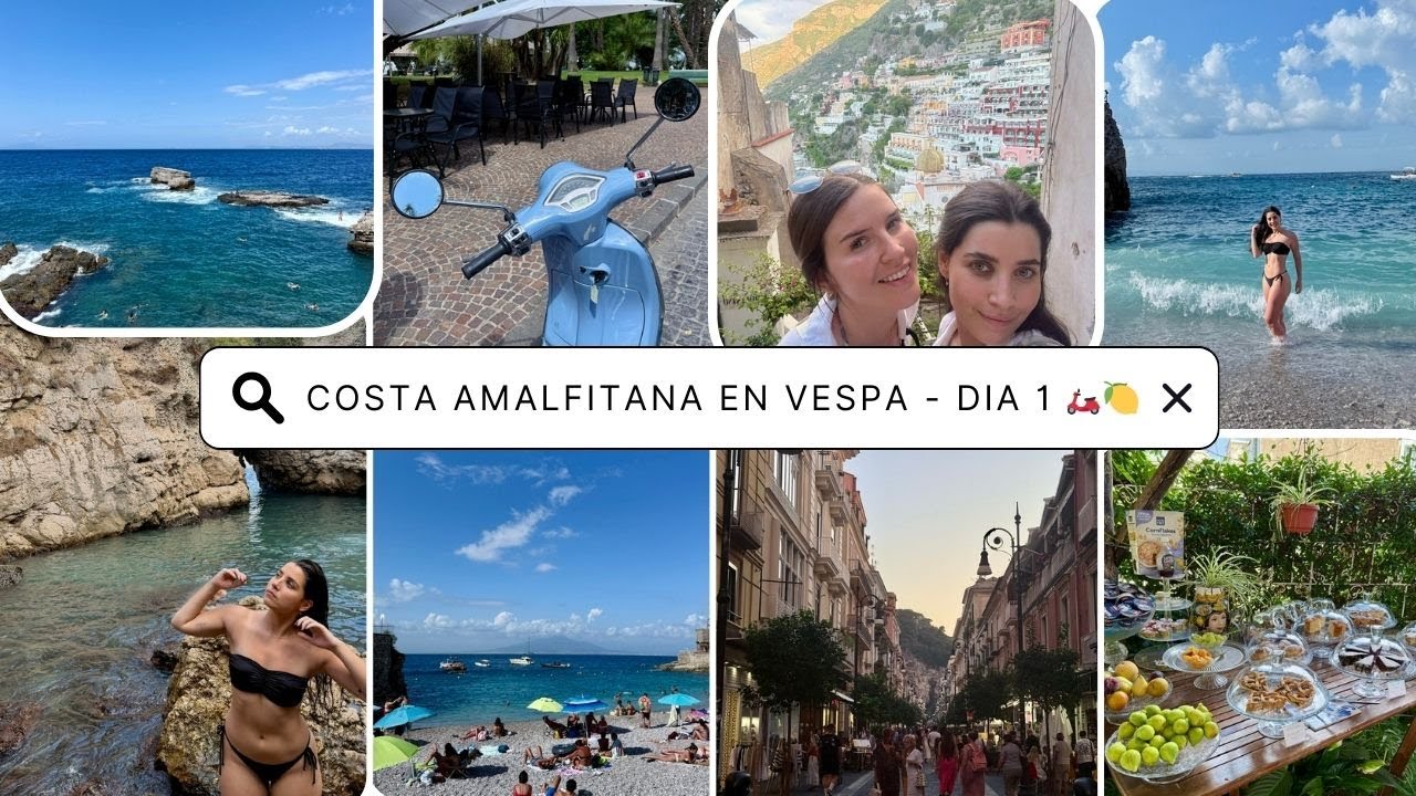 COSTA AMALFITANA EN VESPA - PARTE I