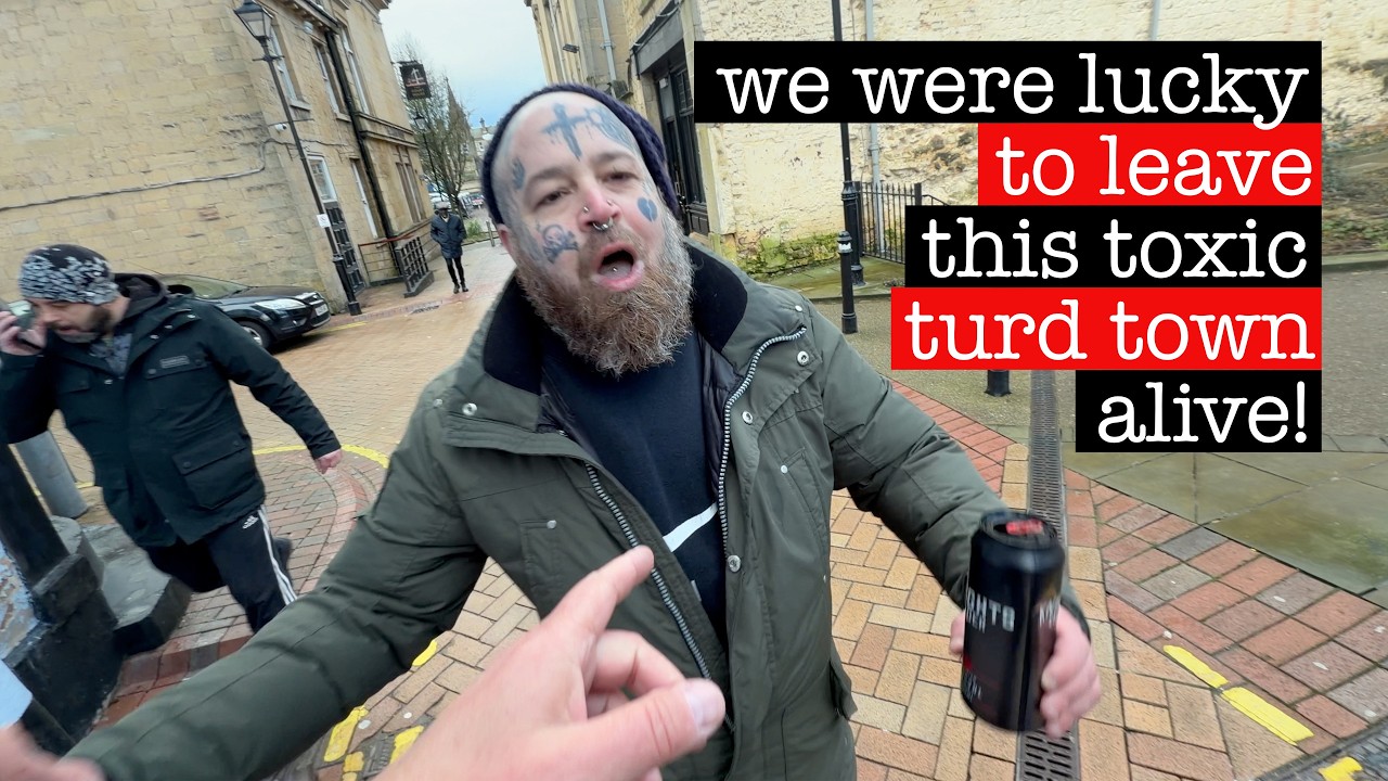 We Visited ENGLAND’S WORST TOWN with one of the HIGHEST CRIME RATES. We Were LUCKY to GET OUT ALIVE!