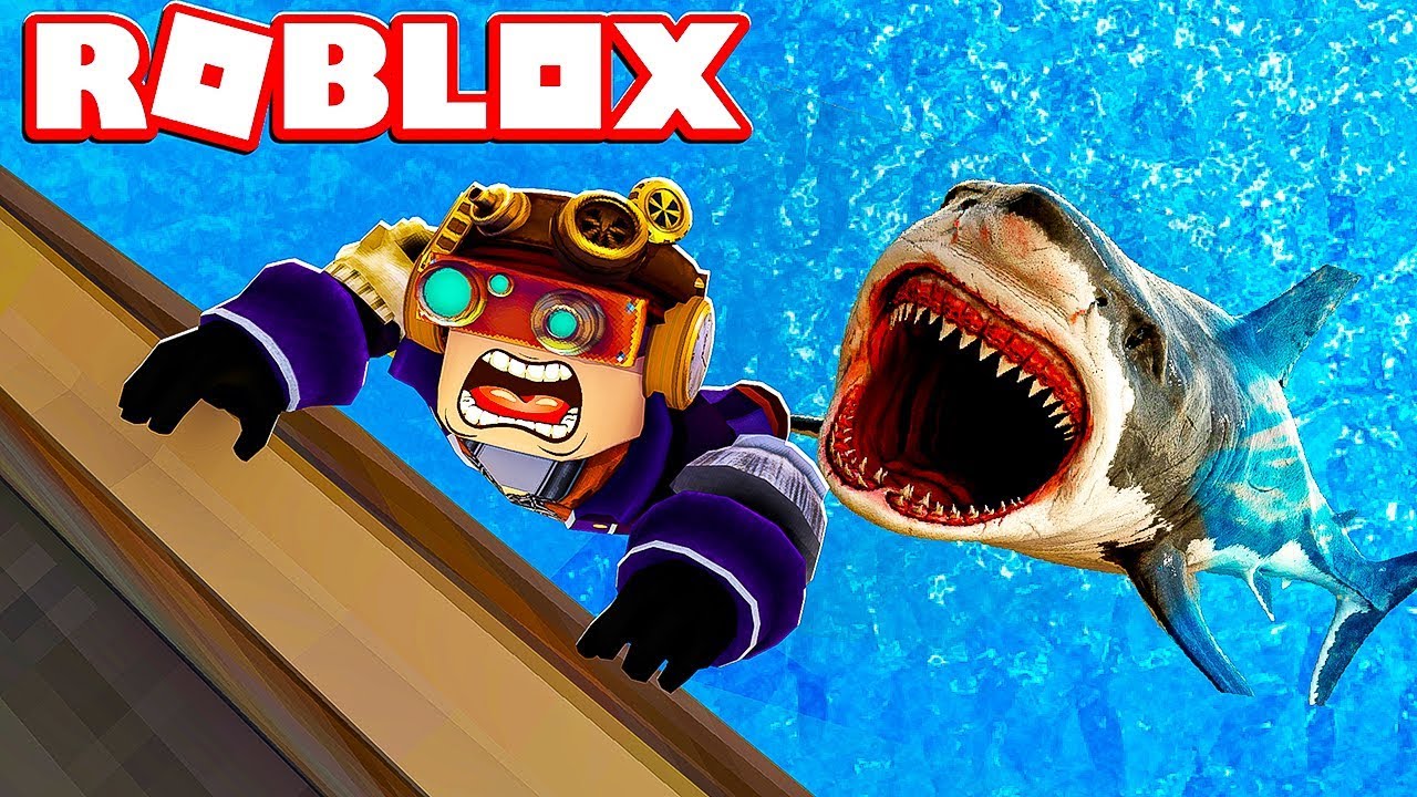 I MIEI AMICI SQUALI VOGLIONO MANGIARMI SU ROBLOX!!!