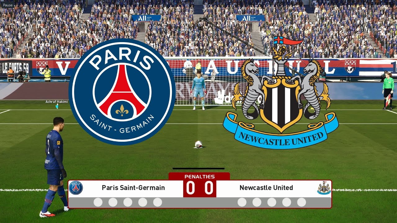 PSG vs Newcastle : Penalties