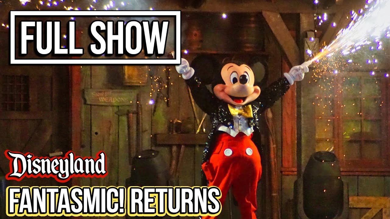 Fantasmic! Returns to Disneyland Full First Show 2022