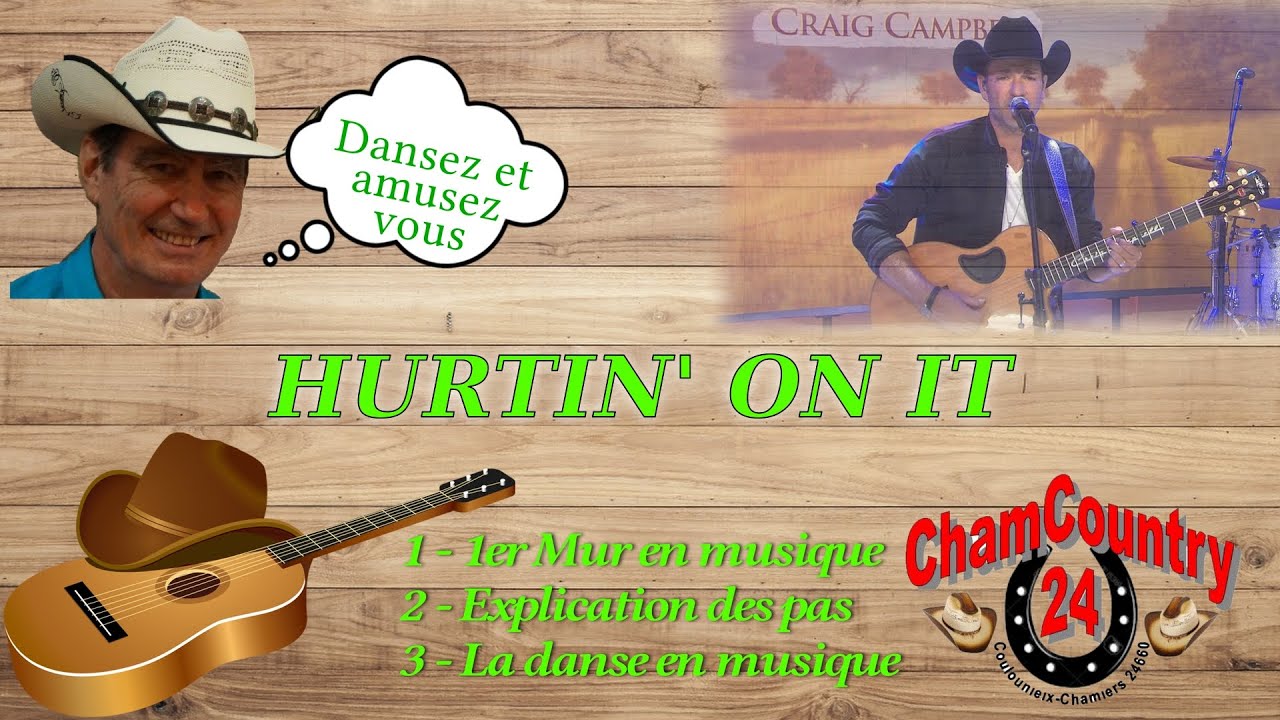 Hurtin' on it - Line dance country ( Démo & Teach Fr)