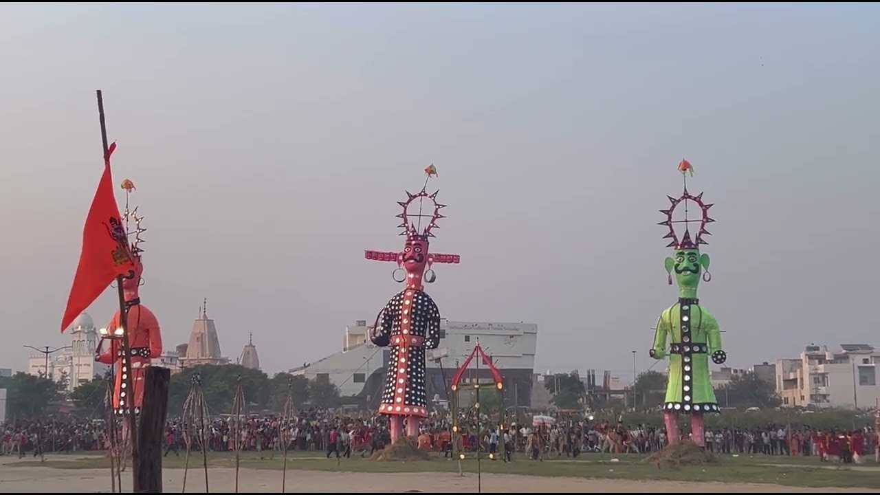 Dussehra 12-10-2024 Guru Gobind Singh Avenue Jalandhar punjab