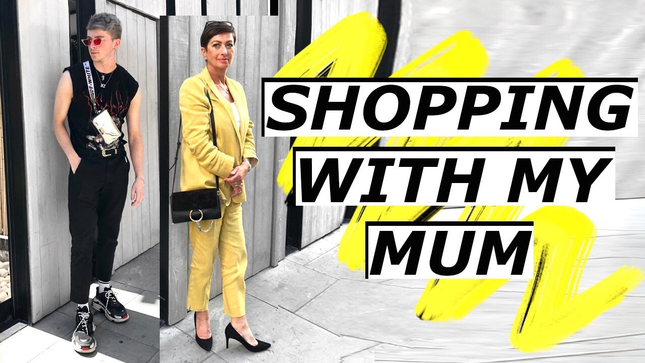 SHOPPING WITH MY MOM | Gallucks