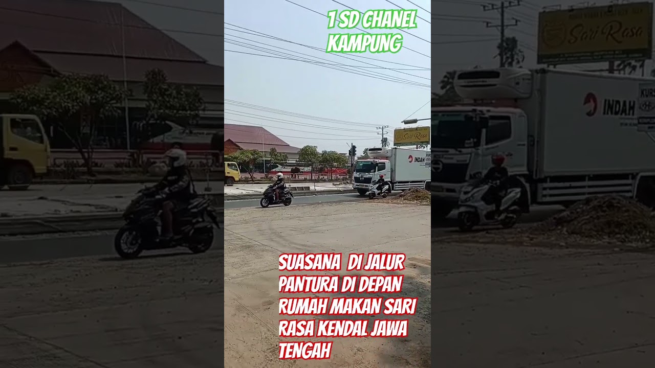 RUMAH MAKAN SARI RASA DI JALUR PANTURA KENDAL JAWA TENGAH(@1SDCHANELKAMPUNG )