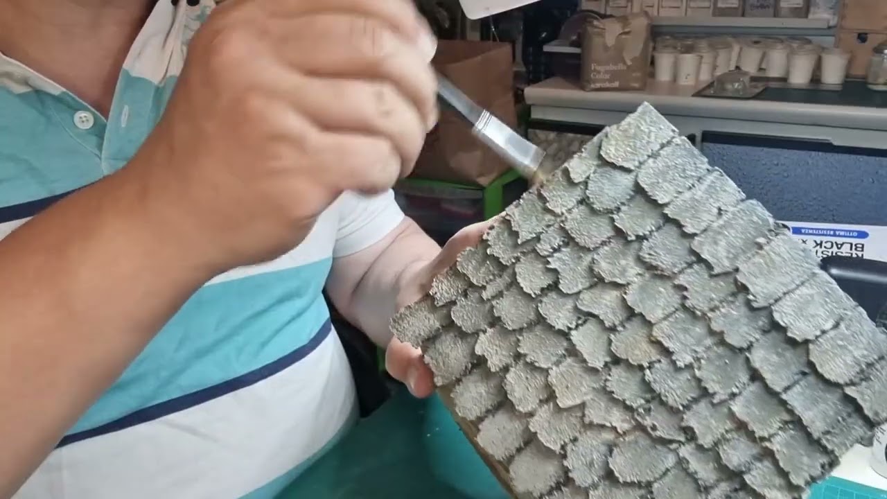 Presepio popolare parte 5: tetti e rocce