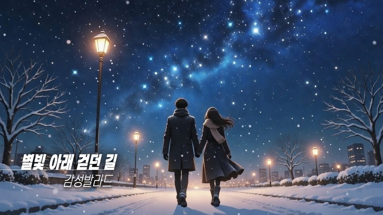 별빛 아래 걷던 길 | 겨울밤 감성 발라드, 추억과 사랑의 노래