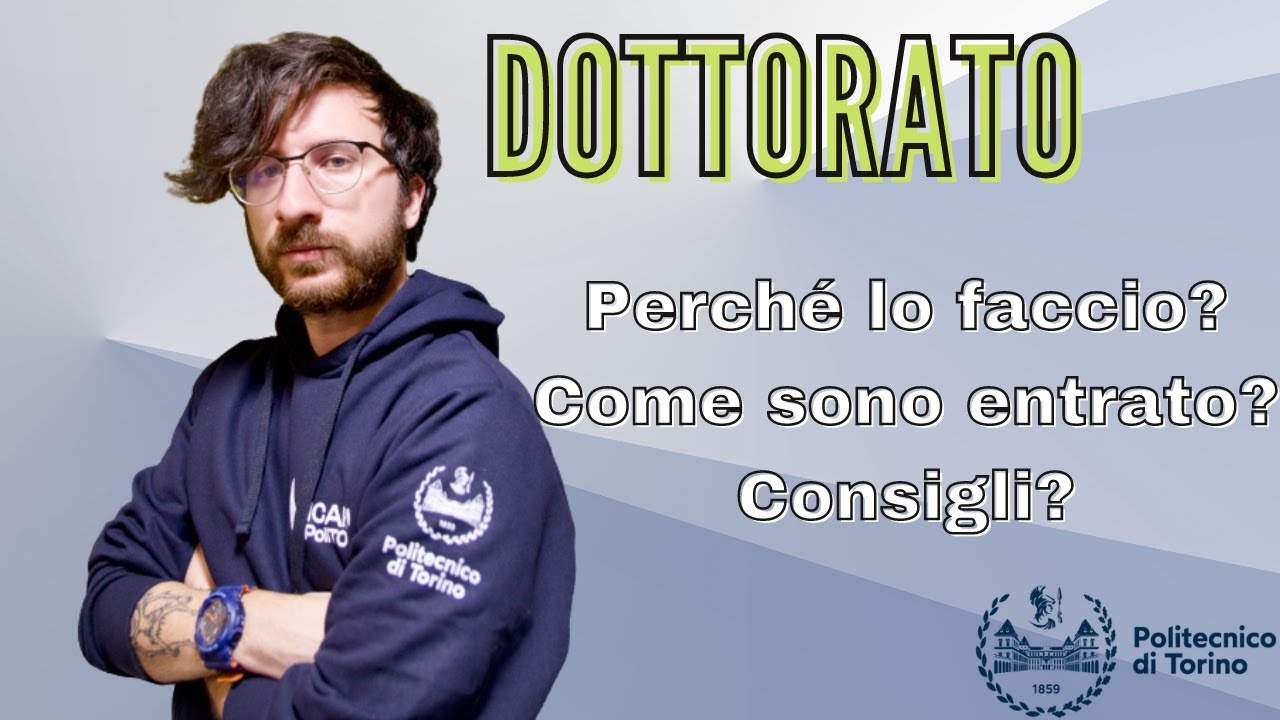Come ho preso la borsa di DOTTORATO e quali CONSIGLI do? 🚀✈️ // Politecnico di Torino