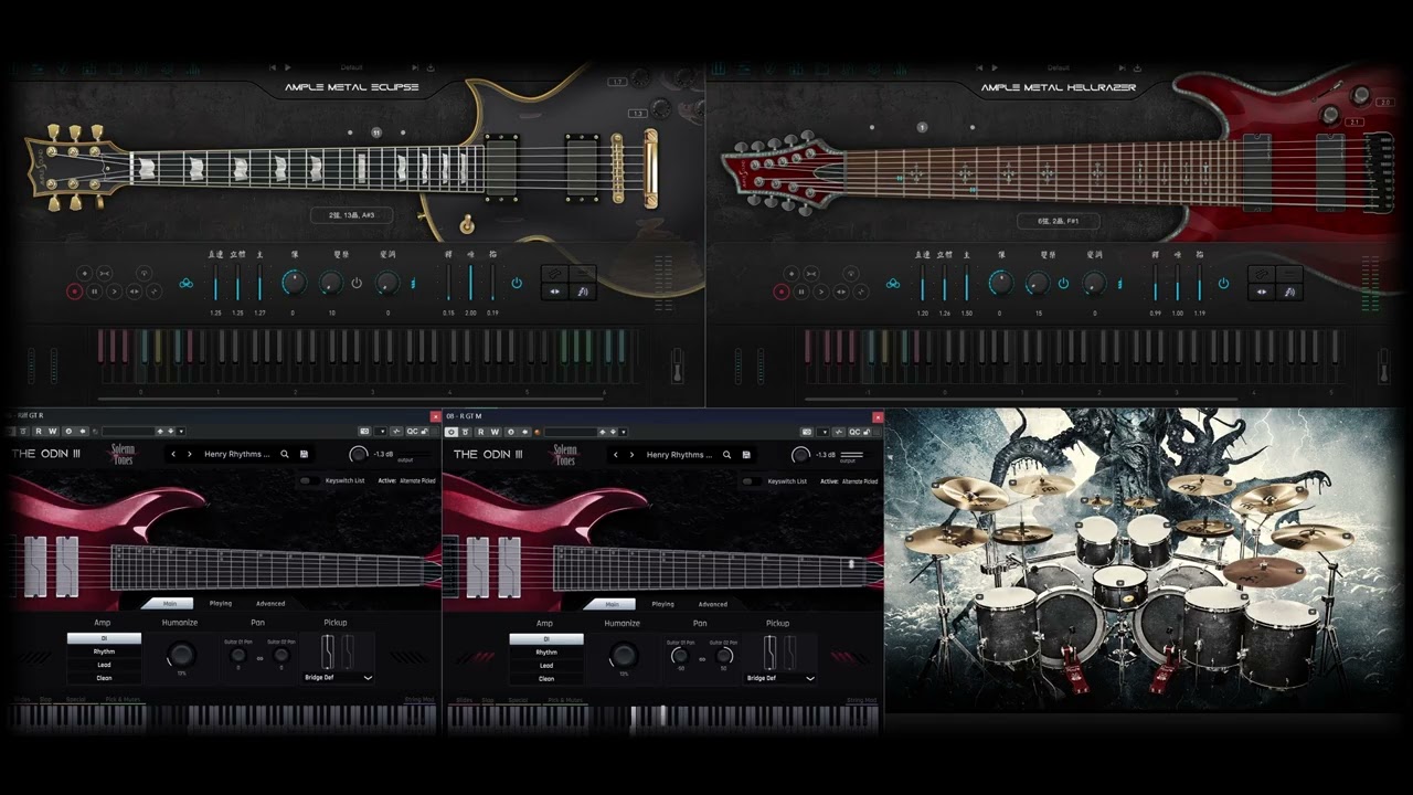 Flesh & Blood Throne (Gothic Industrial Metal) ft. Synthesizer V 💀