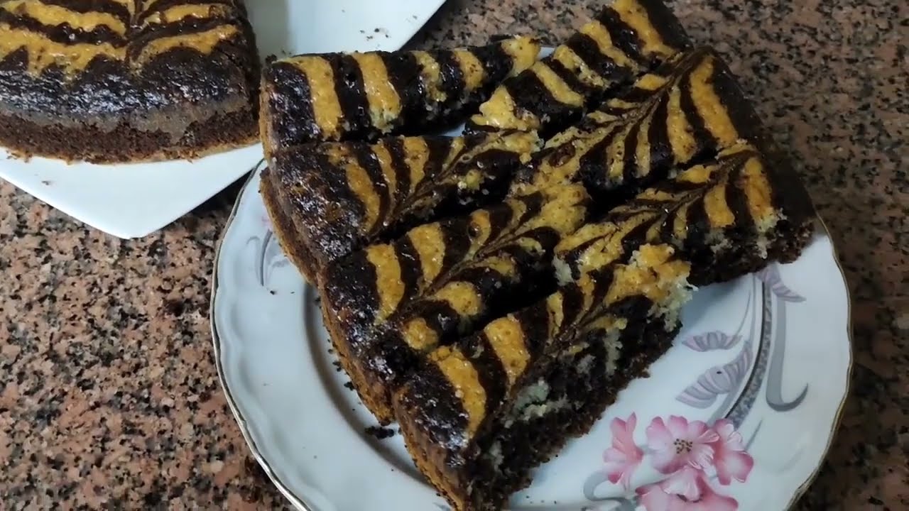كيكه التايجر باسهل طريقه الحلو عندنا