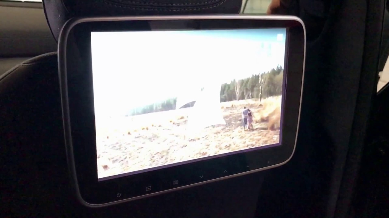 Mercedes E-class W213 with aftermarket Rear Entertainment by NavInc