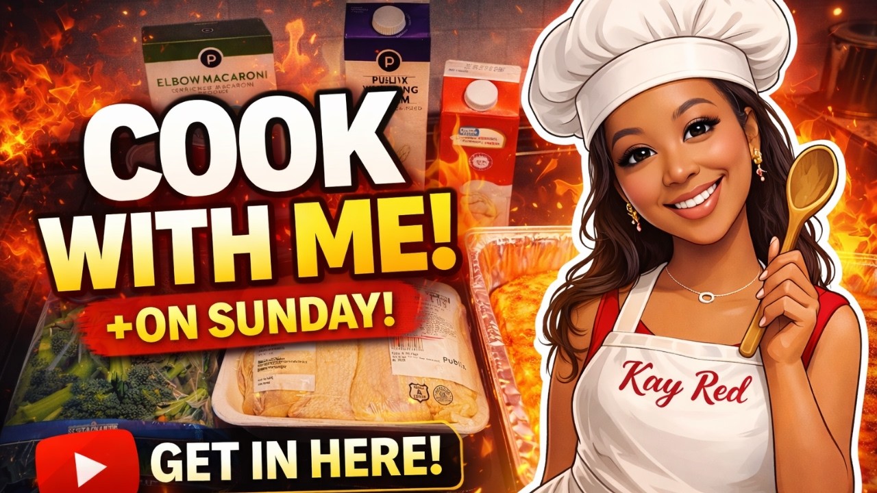 Cook With Me | Sunday Dinner (Chicken + Mac & Cheese)