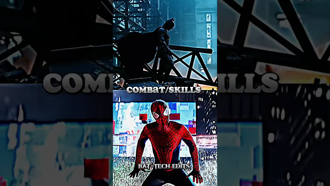 Spiderman trio Vs Batman trio || DC Vs MARVEL Fight