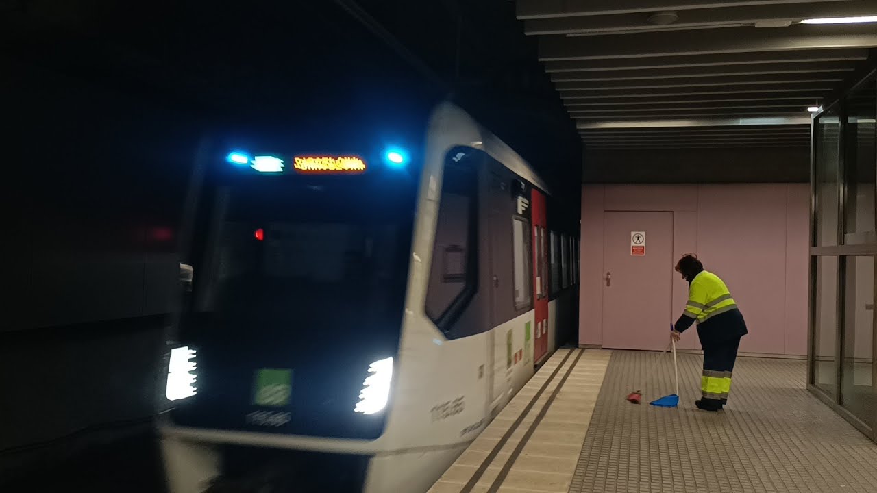 🇺🇦Електропотяг FGC 115.15 прибуває до станції #Sabadell Nord