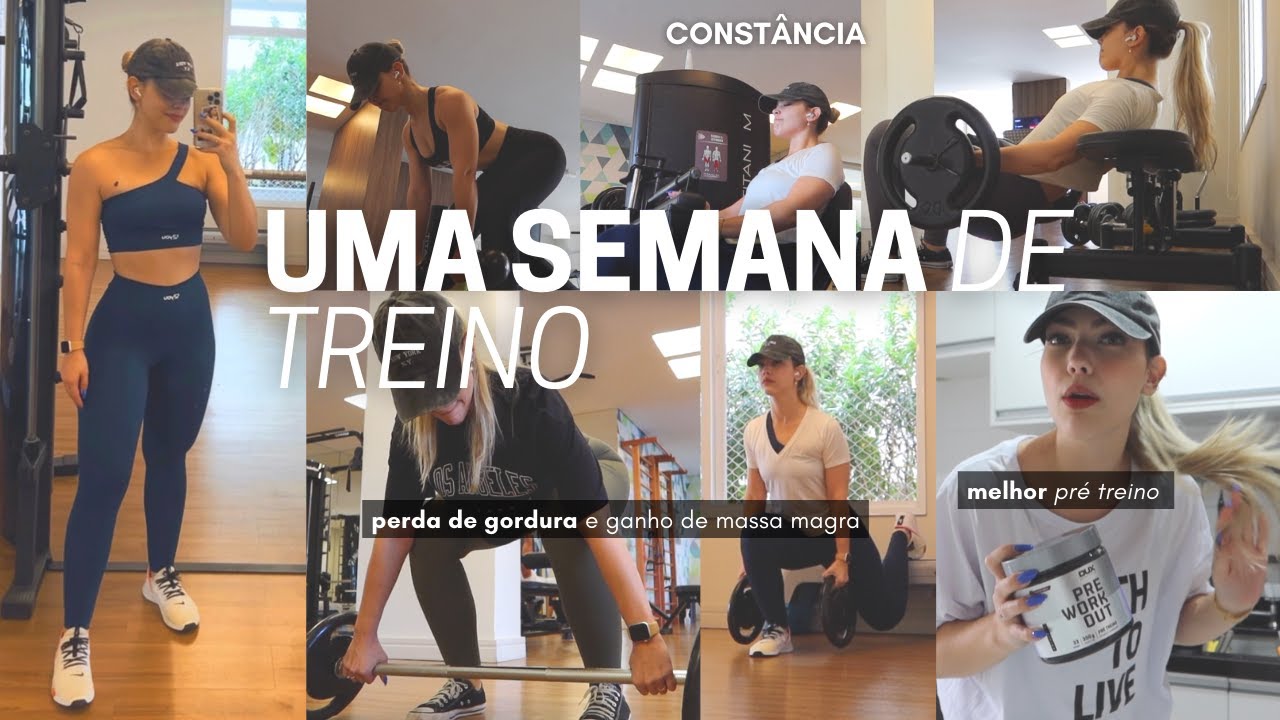 UMA SEMANA DE TREINO | ROTINA, CONSTÂNCIA E SUPLEMENTOS