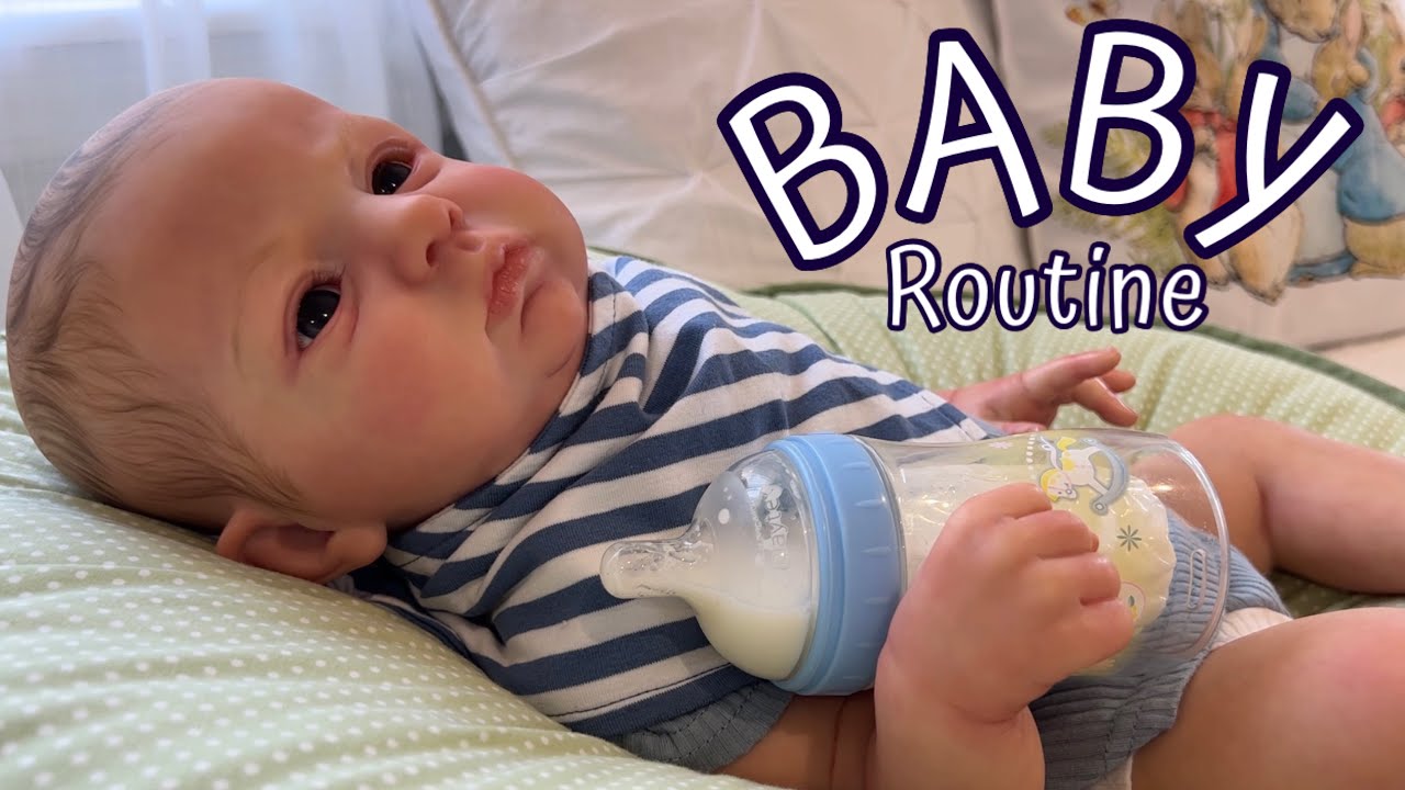 Reborn video | afternoon routine with a baby boy | Cameron by Laura tuzio Ross | reborn role play