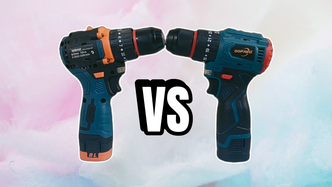COMPARASI DOPARD DAN TANKMOR 16V BRUSHLESS IMPACTDRILL