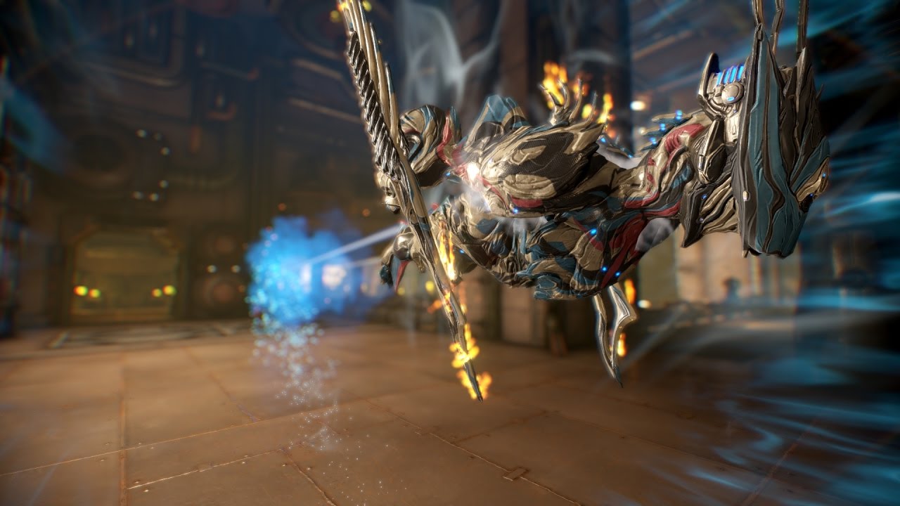 Warframe: VERY Fast Zephyr Running At Incredible Hihg Speed