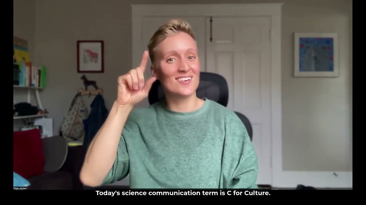C is for Culture - Science Communication Lexicon in ASL
