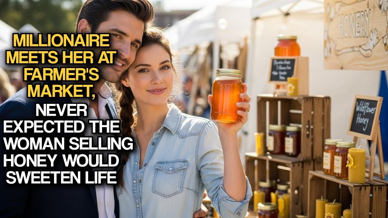 Millionaire Meets Her At Farmer's Market, Never Expected The Woman Selling Honey Would Sweeten Life