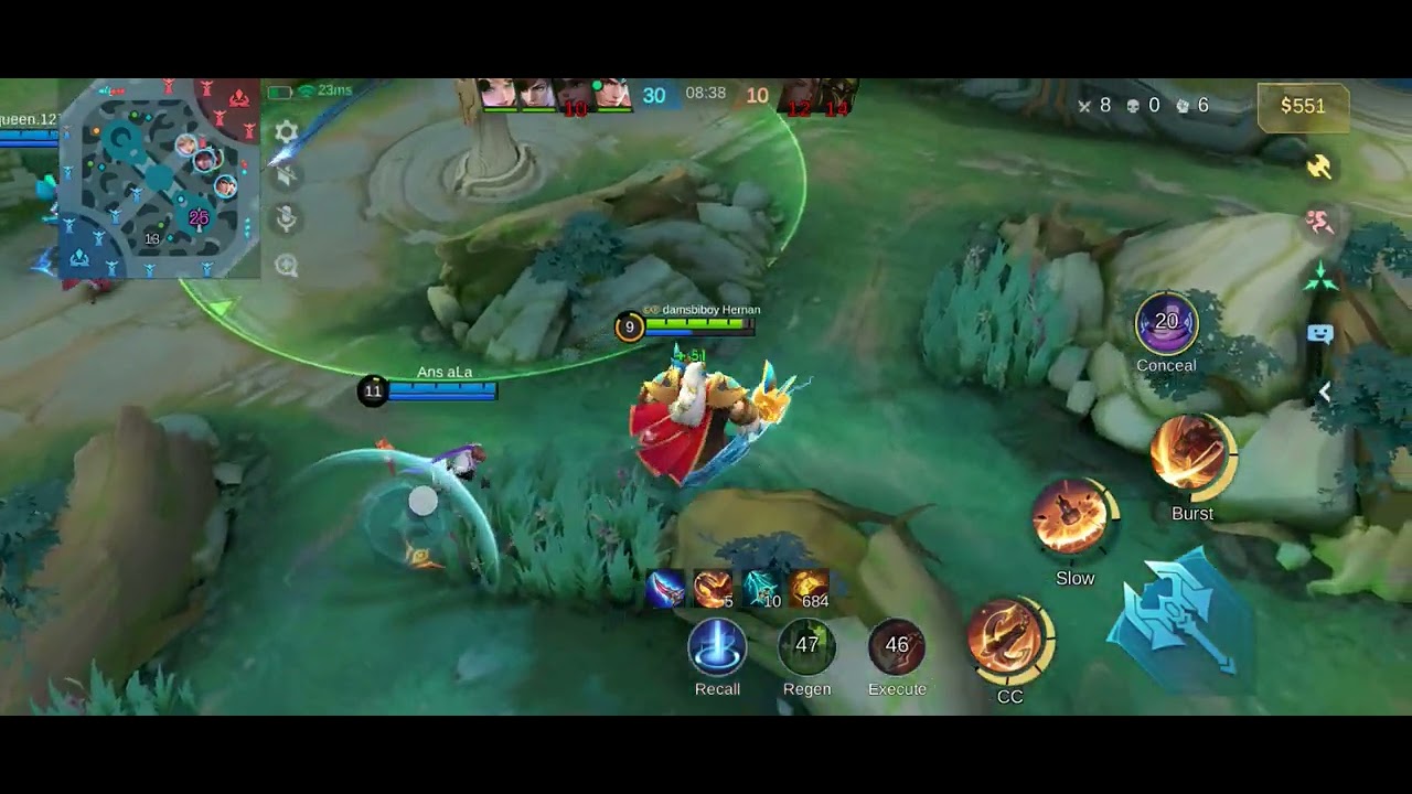 Ayooonnnn ohhhh huli pero di kulong dead lang😂😂😂        #mobilelegends #gameng @Damsbiboy-hernan 