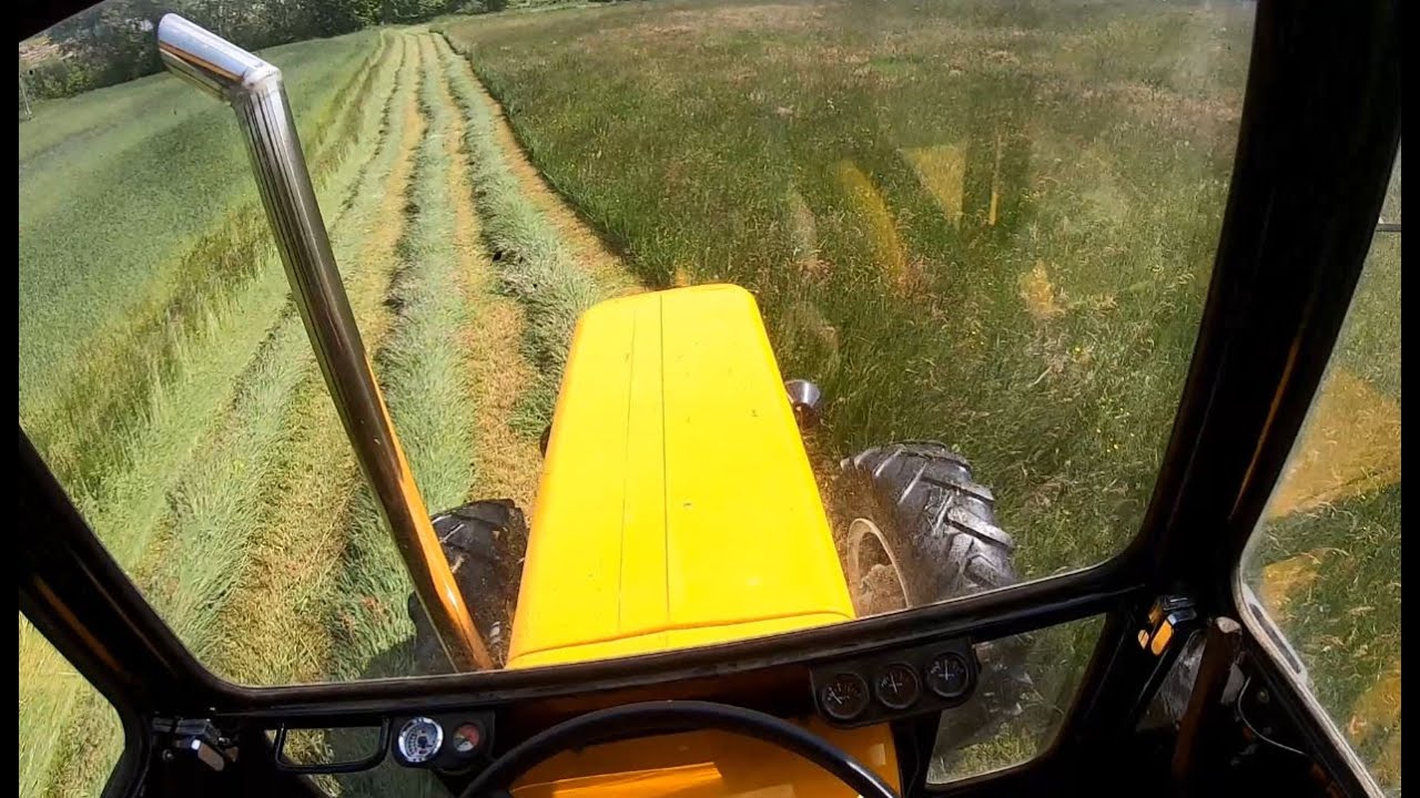 Koszenie rotacyjną z kabiny Ursus c360 4x4 turbo & Z042