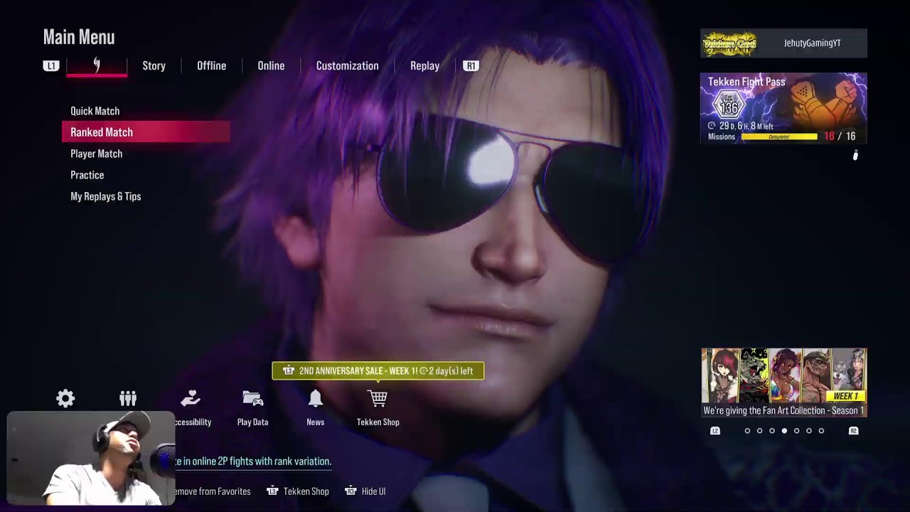 Lee / Nina / DJ Suffering to TEKKEN God Tekken 8 Stream