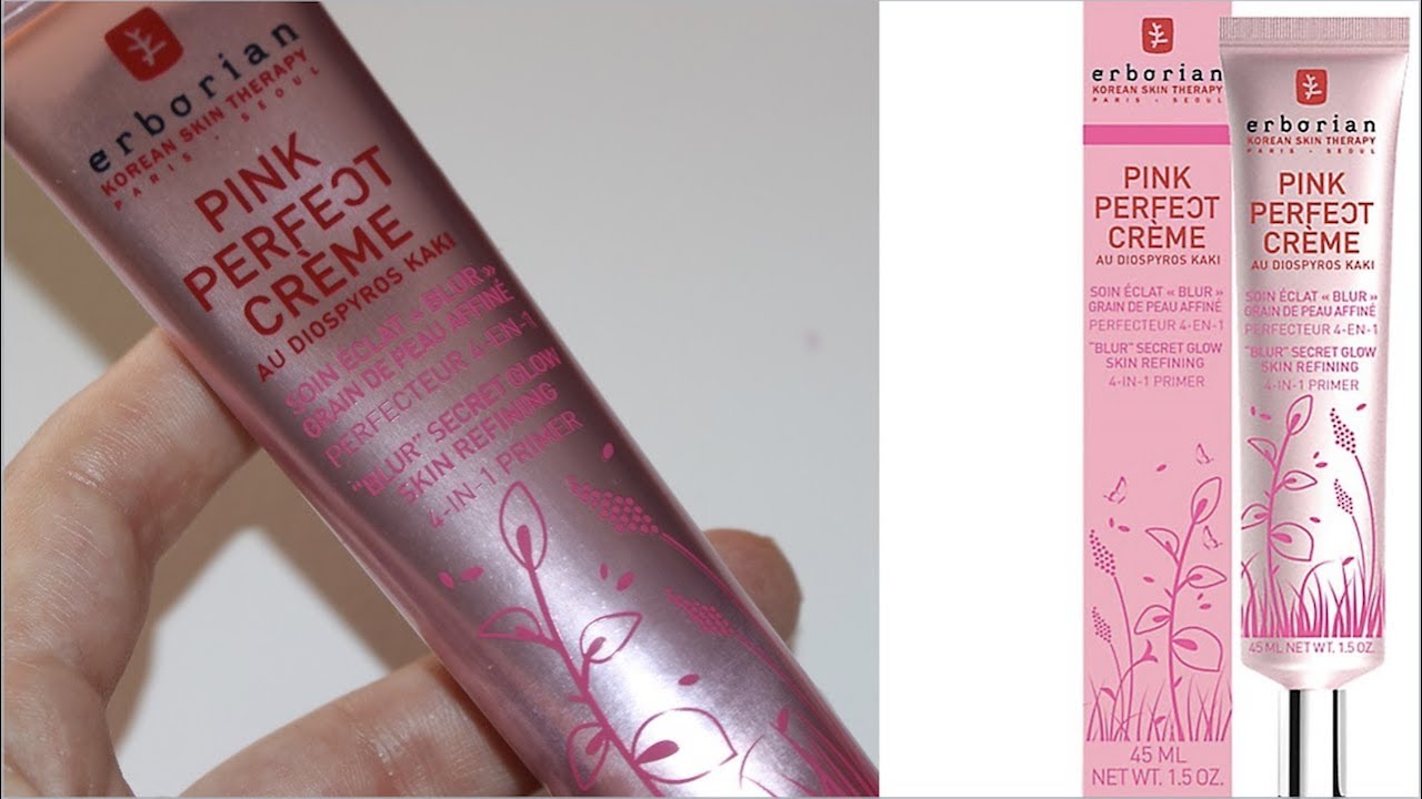 KOREAN MAKEUP PRIMER UNBOXING & REVIEW | ERBORIAN PINK PERFECT CREAM 4 IN 1 PRIMER