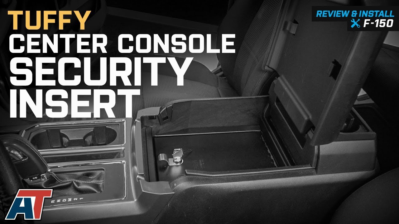 2015-2018 F150 Tuffy Center Console Security Insert - Flow-Through Center Console Review & Install