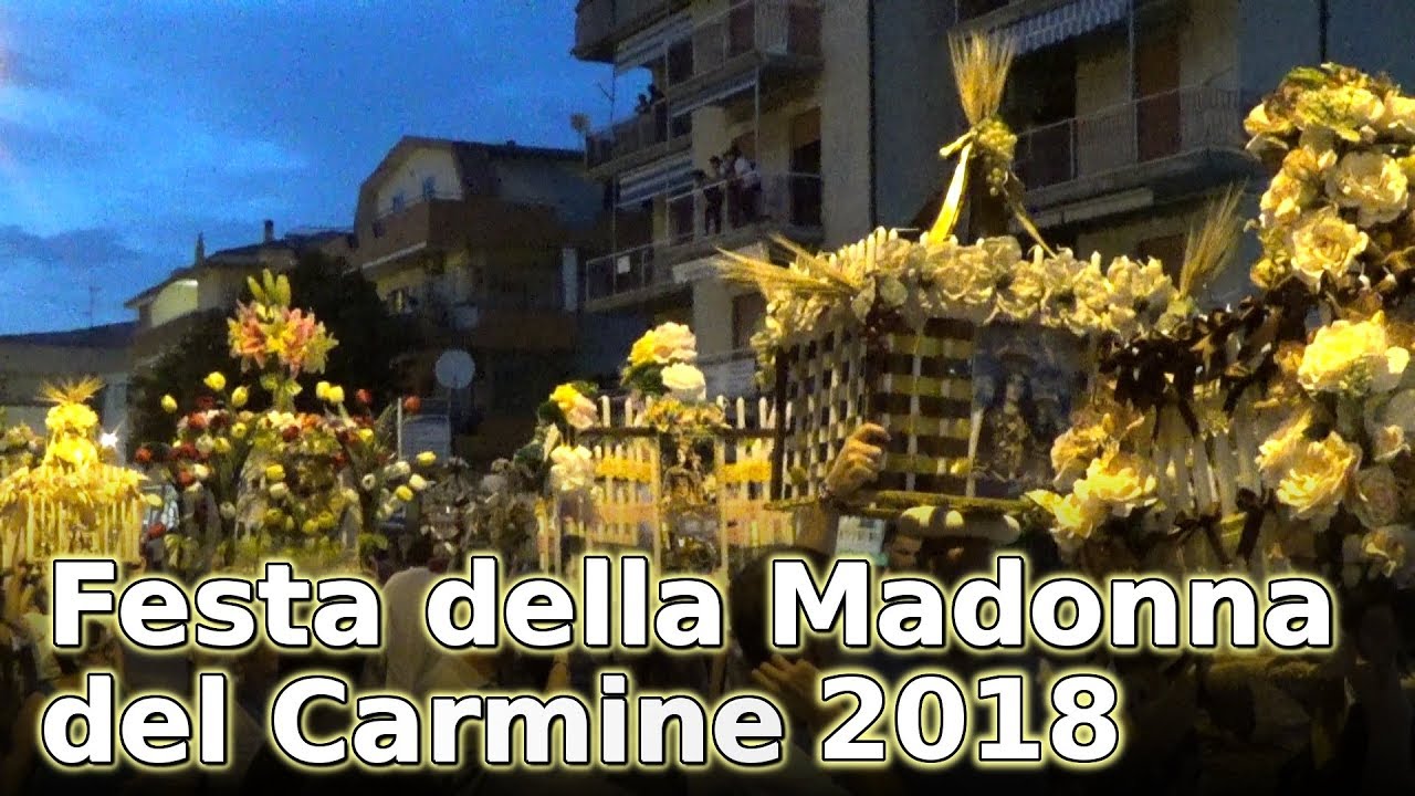 Festa della Madonna del Carmine a Scalea (CS) 16.07.2018 | Calabria, Italia