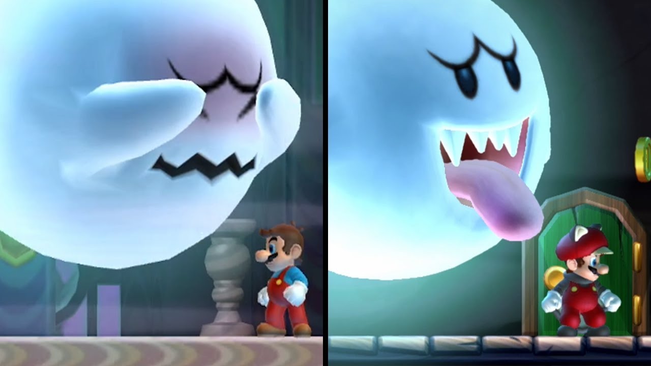 Evolution of Big Boo Levels in New Super Mario Bros. (2009-2020)