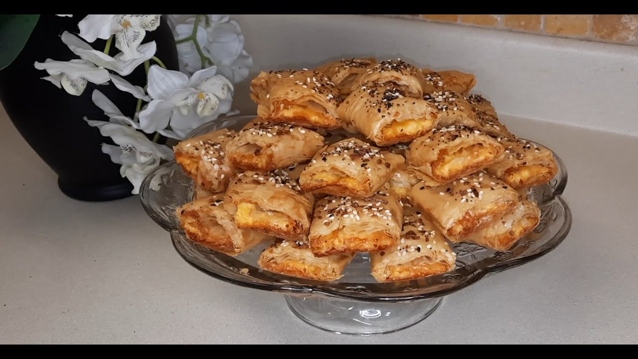 Bocaditos salados de Pasta Filo, Phyllo Dough bites, Cocinando con Irina.