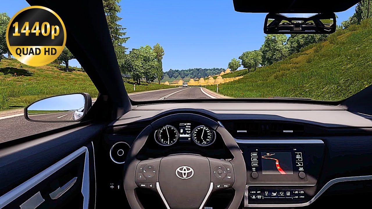 2018 Toyota Corolla | ETS2 Car Mod | Scenic Drive | Logitech G29 Gameplay