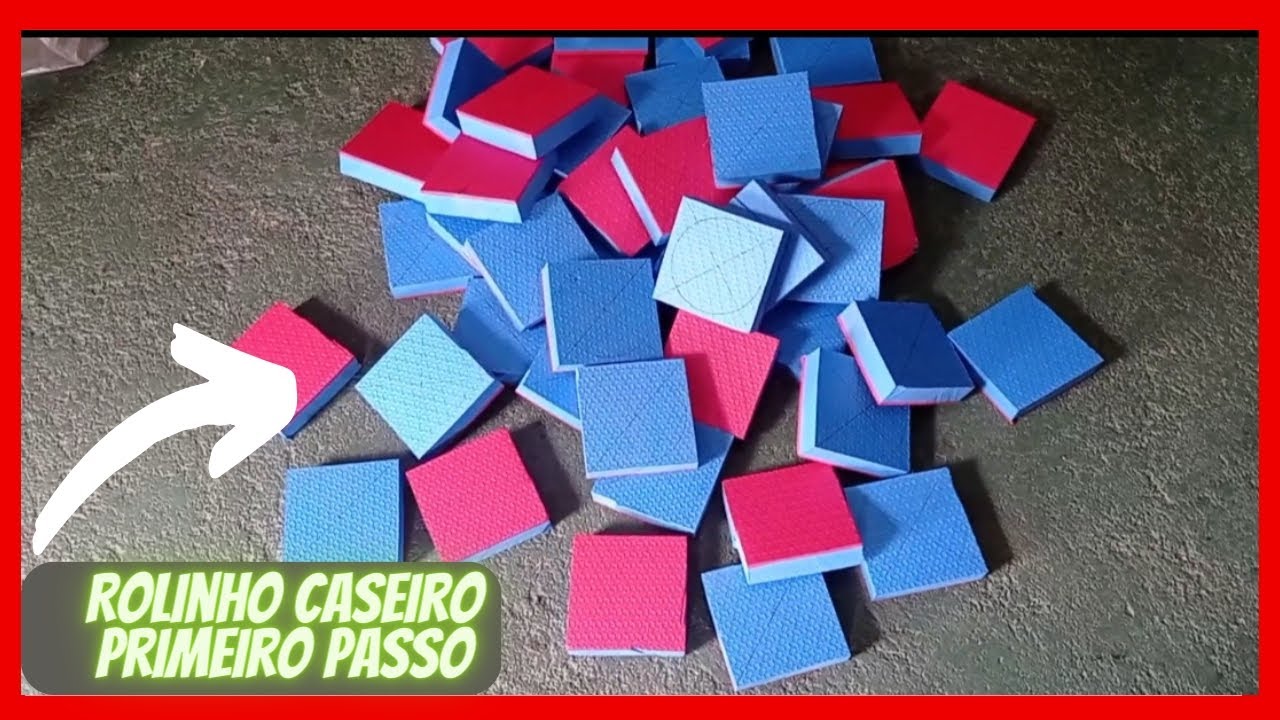 ❌ COMO FAZER ROLINHO DE ACADEMIA CASEIRA PARTE 1 💥