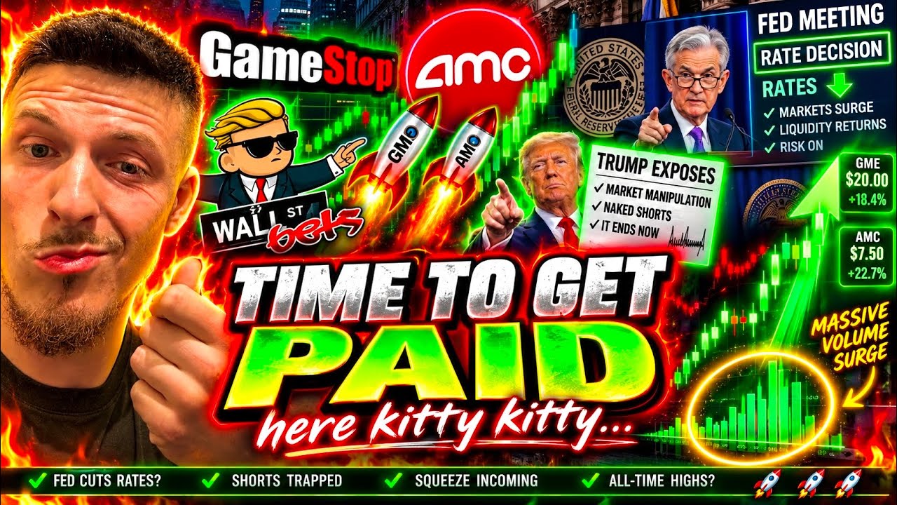 🚨AMC GAMESTOP STOCK - RATE HIKE SHORT SQUEEZE!!!!!