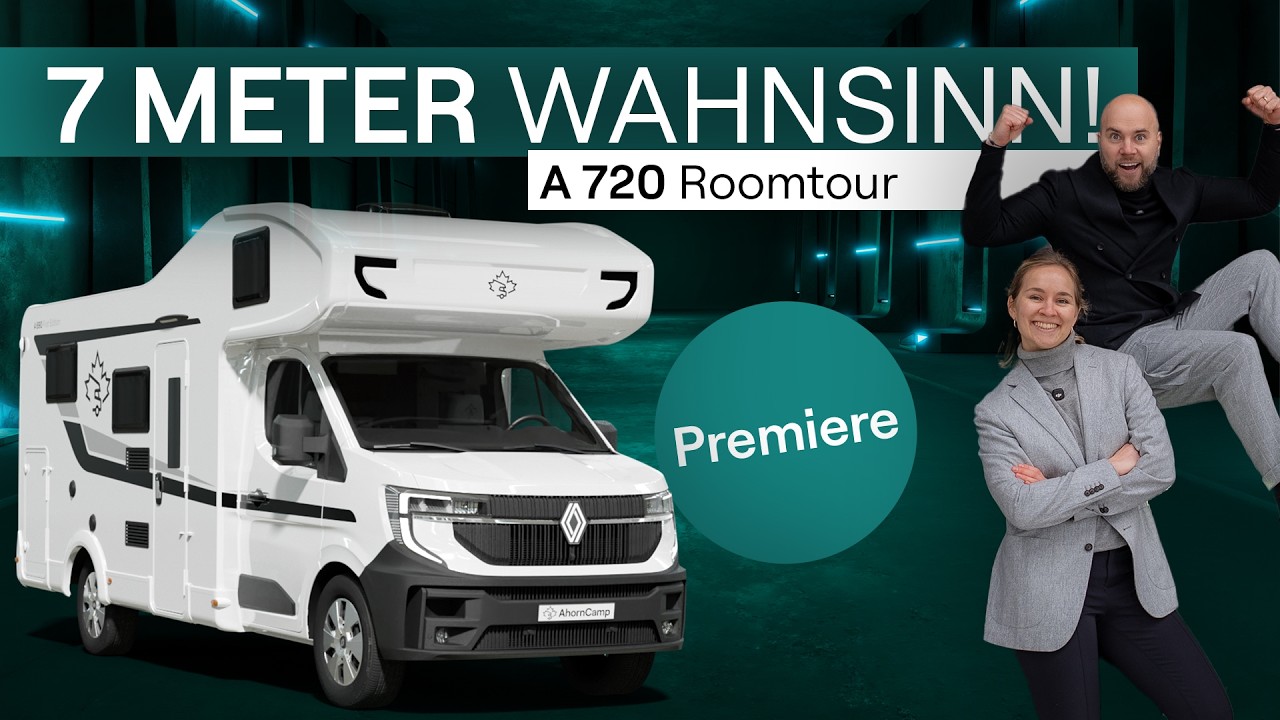 Noch nie gezeigt! 🔥 Der NEUE A 720 – Erste Roomtour! | Ahorn Camp