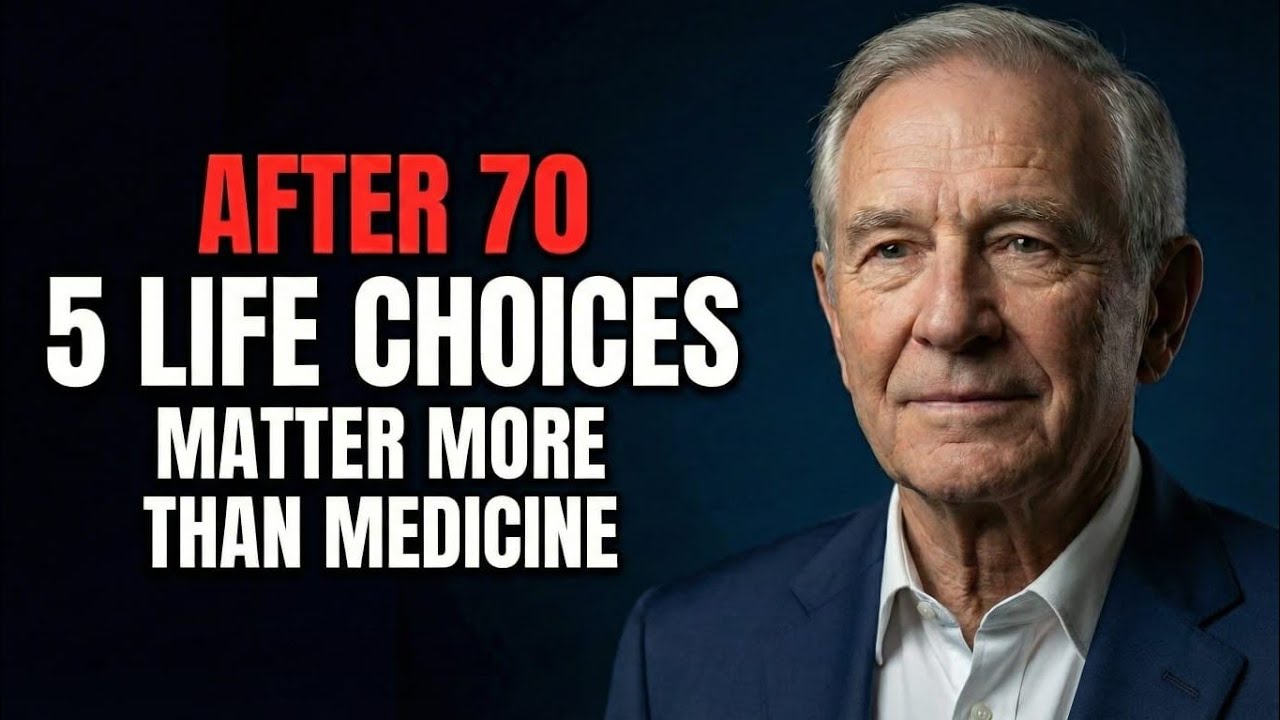 After 70, These 5 Lifestyle Choices Matter More Than Medicine