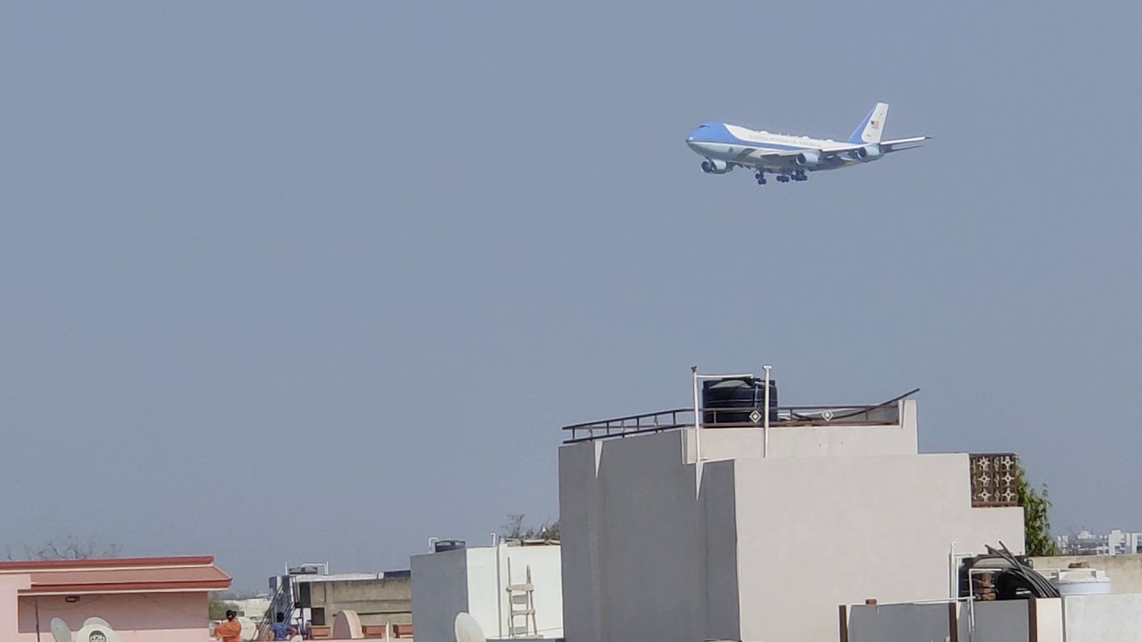Airforce One in Ahmedabad!!